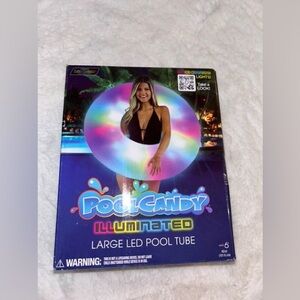 Brand New PoolCandy Illuminated Large LED Pool Tube